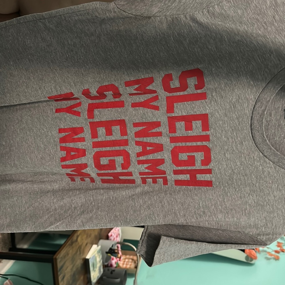 Sleigh my shirt